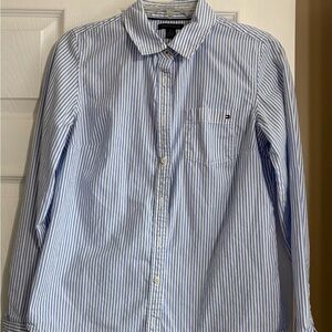 Tommy Hilfiger Blue Striped Shirt